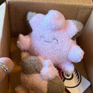 Pokemon Clefairy and Clefi.